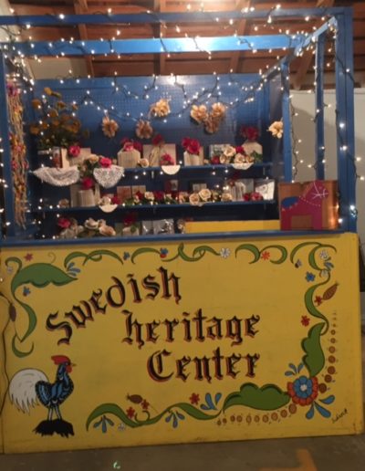 Swedish Heritage Center Fair Booth